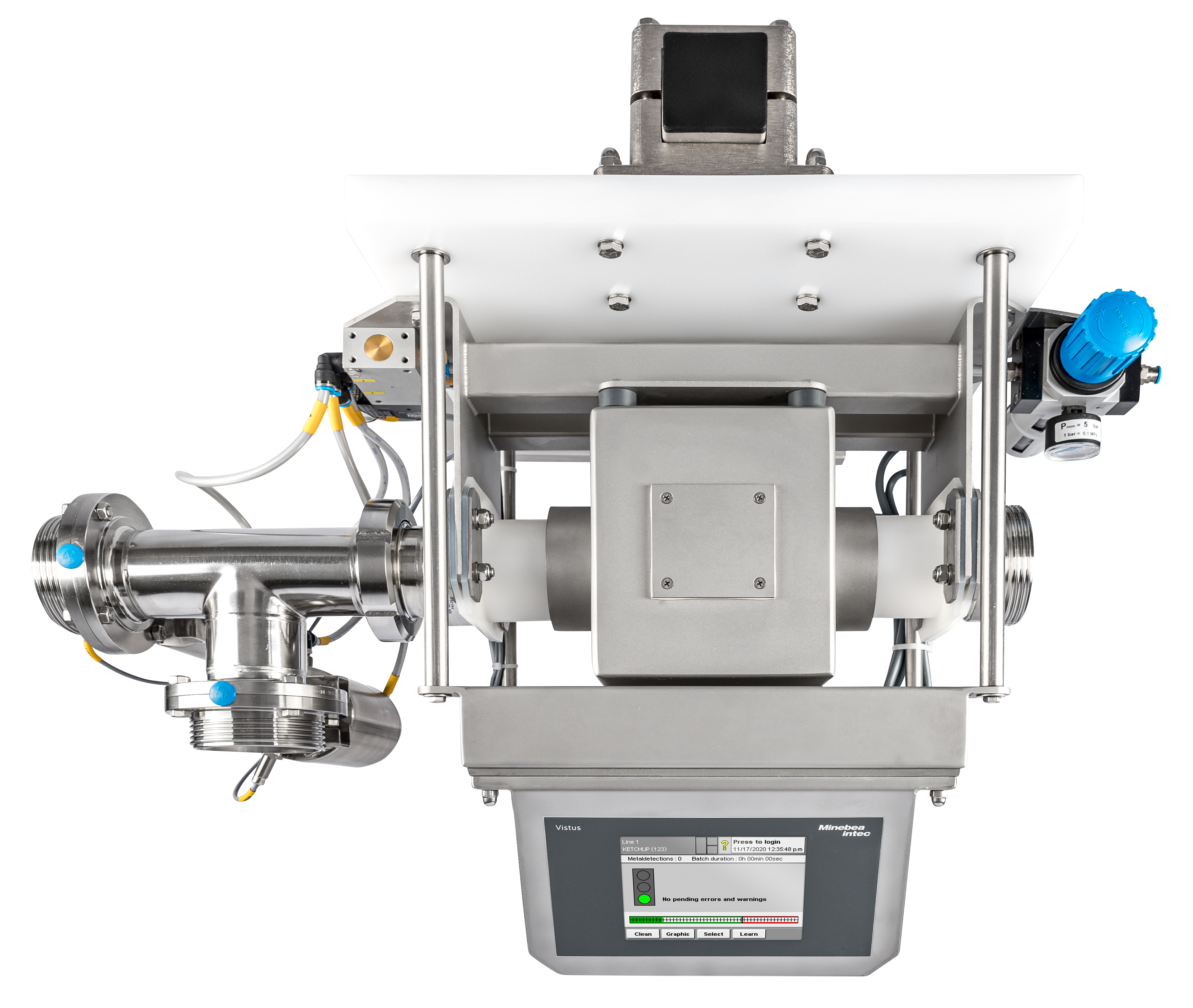 Vistus® Pipeline detektor metala za viskozne ili tekuće proizvode - Sartorius Croatia 