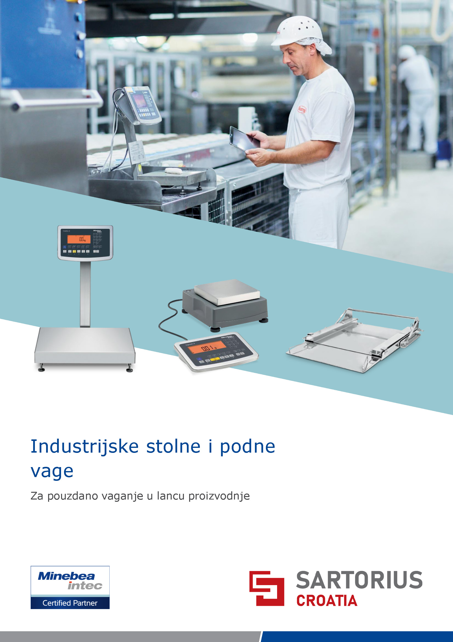 Industrijske stolne i podne vage  - Sartorius Croatia 