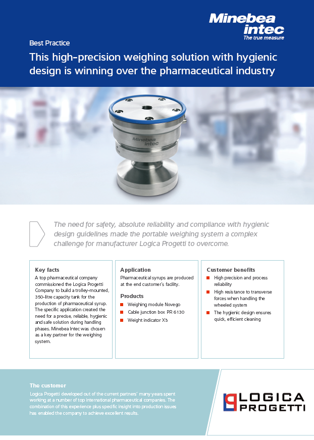 High-precision weighing solution with hygienic design for pharmaceutical industry - Sartorius Croatia